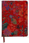 Clairefontaine Notebook Coperta Moale Piele Clairefontaine A5 144 Pagini Celeste (CAI248Multicolored flowers)