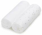 T-TOMI BIO Muslin Diapers mosható pelenkák Sparkle 65x65 cm 2 db