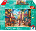 Schmidt Spiele 6000 db-os puzzle - Disney - Mickey and Minnie in Mexico, Thomas Kinkade (57397) (57397)