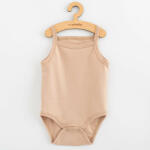 NEW BABY Baba body ujj nélküli New Baby Classic II világos bézs lány