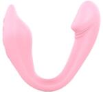 STD Stimulator Flexi, Bluetooth Control, Free App, Silicon, USB, Roz, 20 cm Vibrator