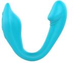 STD Stimulator Flexi, Bluetooth Control, Free App, Silicon, USB, Albastru, 20 cm Vibrator