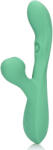 Loveline Pulse Wave & Tongue Flickering Rabbit Vibrator Blue Grass Vibrator