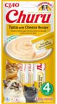 INABA Churu Tuna with cheese 4x14g tonhal sajttal a macskának