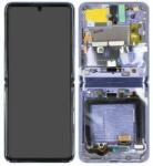 Samsung GH82-22347B Gyári Samsung Galaxy Z Flip OLED kijelző érintővel Lila kerettel, előlap (GH82-22347B)