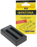 Patona kettős töltő f. Insta360 One X2 360° Cam incl. Micro-USB kábel (PT-1457)