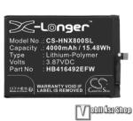 Cameron Sino 4000mAh Li-Polymer akku - 3, 87V/4000mAh, Honor HB416492EFW kompatibilis, belső akku, beépítése szakértelmet igényel! - HUAWEI Honor X8 4G - CS-HNX800SL (CS-HNX800SL)