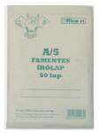  Írólap famentes 50lap 80gr-os papír, tasakban