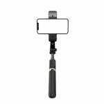 Gardenet All in One PRO, stabilizátoros szelfibot, tripod funkcióval, derítőfénnyel, fekete (GH-Q08d)
