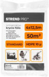 StrendPro Fólia krycia Strend Pro Standard, maliarska, 4x12, 5 m, 10, zakrývacia (2172823)