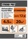 StrendPro Strend Pro Standard 4 x 5 m, 12 , festő takarófólia (2170838)