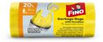 FINO Szemeteszsák, köthető füles, 20 l, 30 db, 44x49 cm, 7 , FINO Smart handles , sárga (8571050006) - kellekanyagonline