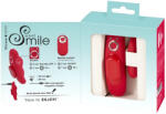 Sweet Smile Smile - akkus, rádiós bugyi vibrátor (piros) - sexshopcenter