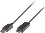 Nedis DisplayPort (M) - HDMI (M) kábel 3m - Nedis [CCGL37100BK30]
