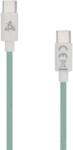 SBOX TYPE-C-1-G , USB-TYPE-C (apa) - USB TYPE-C (apa), 1m, zöld - 60W