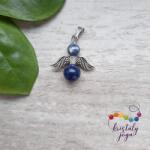 Kristály Jóga Shop Szodalit angyal ásvány medál