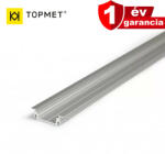  Topmet GROOVE14, eloxált LED profil (süllyeszthető)