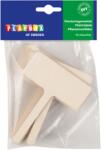 PLAYBOX Set 10 etichete tip placuta din lemn, gradinita, scoala (PB2471736) Obiect de decorat