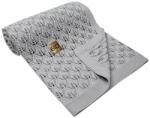 Eko Bambusz takaró Light Grey 80x100cm - feedo - 10 890 Ft
