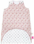 Motherhood ANYASÁG Vak spací 2v1 ZIP-A-Round Beige muszlin Pink Classics 3-18m 0, 5 tog