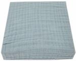 Eko Muszlin lepedő Blue 60x120 cm