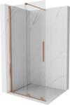 Mexen Velar Perete de duș culisant Walk-in 75 x 200 cm, transparent 8 mm, cupru periat - 871-075-000-03-65 (871-075-000-03-65)