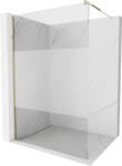 Mexen Kioto perete de duș Walk-in 110 x 200 cm, transparent/înghețat 8 mm, auriu - 800-110-101-50-35 (800-110-101-50-35)