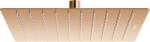 Mexen Slim palar de duș 25 x 25 cm, aur roz - 79125-60 (79125-60)