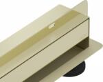 Mexen Flat Wall scurgere liniară de perete 2în1 90 cm, aurie - 1530090 (1530090)