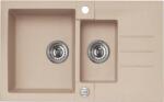 Alveus Rock gránit mosogató 78x48 cm bézs 1217055 (1217055)