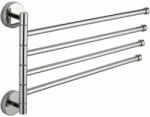 Mexen cuier rotativ cvadruplu pentru prosoape, crom - 7039244-00 (7039244-00)
