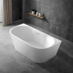 Hagser Greta fal mellé szerelhető fűrdőkád 170x80 cm ovális fehér HGR16000012 (HGR16000012)