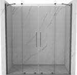 Mexen Velar Duo uși de duș glisante 170 cm, transparent, gri armă periat - 871-170-000-02-66 (871-170-000-02-66)
