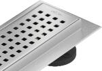 Mexen Flat M08 rigolă liniară 80 cm, inox - 1025080-15 (1025080-15)