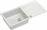 Quadron Evan graniteq mosogató 100x50 cm fehér HCQE10050U1_BS_P2O