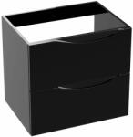 Lavita Kolorado szekrény 60.5x46x54.2 cm mosdókagyló alá akasztható fekete 5900378324706 (5900378324706)