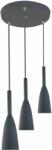 Light Prestige Solin függőlámpa 3x60 W szürke/hamvas LP-181/3PGR