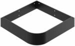 RAVAK Yard mosdótartó 34.1x34.1 cm négyzet fekete matt X01780 (X01780)