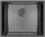Oltens Hydda acél mosogató 54x44 cm fekete 71104300 (71104300)