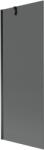 Mexen Next paravan de baie 1-panel 70 x 150 cm, grafit, aur roz - 895-070-000-00-40-60 (895-070-000-00-40-60)