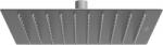 Mexen Slim pălărie de duș 25 x 25 cm, gri armat periat - 79125-66 (79125-66)