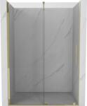 Mexen Velar uși de duș glisante 130 cm, transparente, aurii - 871-130-000-01-50 (871-130-000-01-50)