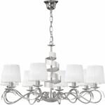 Candellux Denis függőlámpa x40 W fehér-króm 38-23452