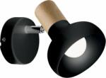 Light Prestige Arezzo oldalfali lámpa 1x40 W fekete-fa LP-1420/1WBK