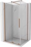 Mexen Velar cabina de duș glisantă 100 x 75 cm, transparentă, cupru periat - 871-100-075-01-65 (871-100-075-01-65)