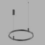 Altavola Design Diamante függőlámpa 1x32 W fekete LA118/CO1_60_black