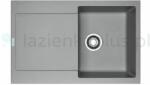 Franke Maris gránit mosogató 78x50 cm szürke/grafit/onix 114.0676. 021