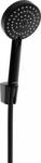 Mexen R-75 set de duș punctiform, negru - 785755052-70 (785755052-70)