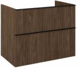 Elita Look szekrény 80x44.9x63.5 cm mosdókagyló alá akasztható dió RE080801027060 (RE080801027060)