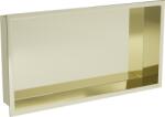 Mexen X-Wall-R raft încorporat cu flanșă 60 x 30 cm, auriu periat - 1950603010 (1950603010)